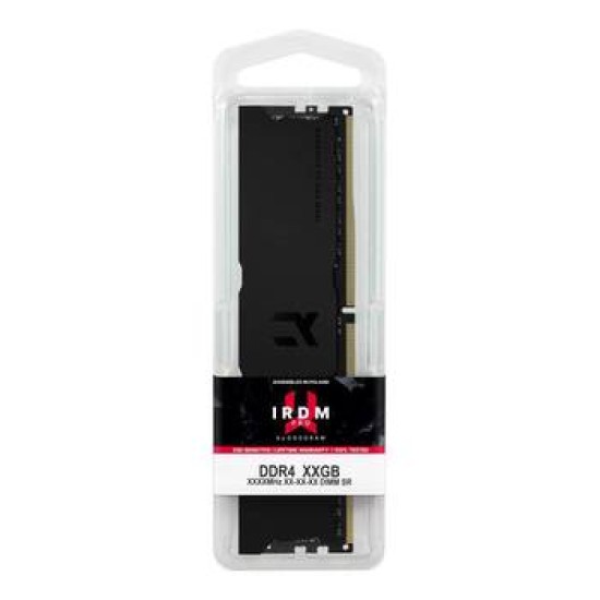 GoodRam 8GB IRDM PRO 3600MHz CL18 DDR4 Black Single Kit Ram