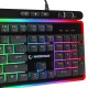 Rampage SHINE K14 Black USB RGB Membrane Turkish Wired Gaming Keyboard